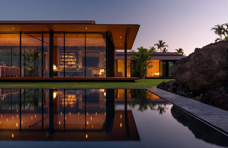 Casa Hale Lana. Un retiro familiar sorprendente en Hawaii