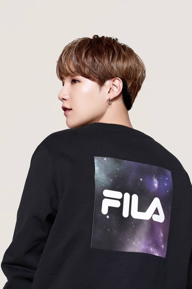 FILA. BTS representa a la marca con una nueva cápsula