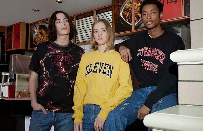 Levi's. La marca de ropa lanza una colección cápsula de Stranger Things