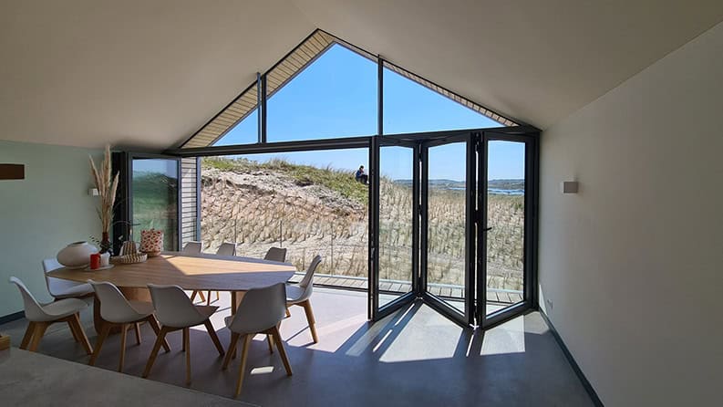 Casa Dune West aan Zee. Una propiedad para disfrutar de las vistas del paisaje