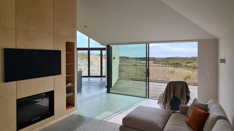 Casa Dune West aan Zee. Una propiedad para disfrutar de las vistas del paisaje