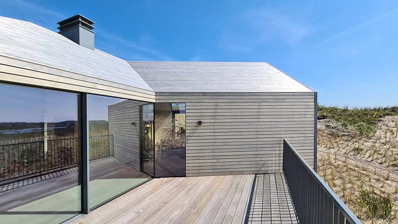 Casa Dune West aan Zee. Una propiedad para disfrutar de las vistas del paisaje