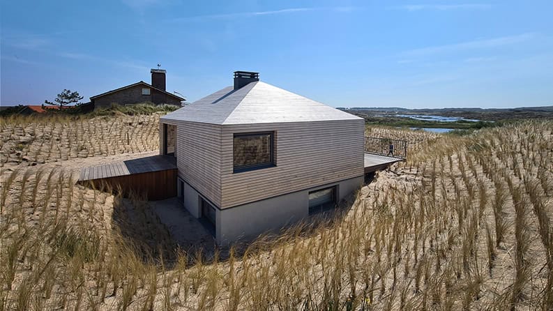 Casa Dune West aan Zee. Una propiedad para disfrutar de las vistas del paisaje