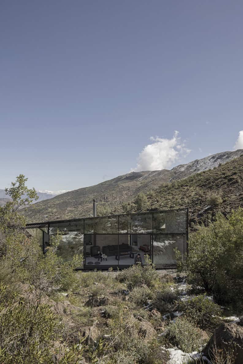 Casa El Montañés. Una propiedad que se encuentra enfrente del cerro