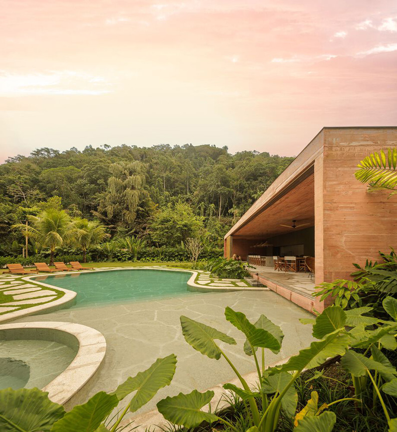 Casa Laranjeiras by mf+arquitetos