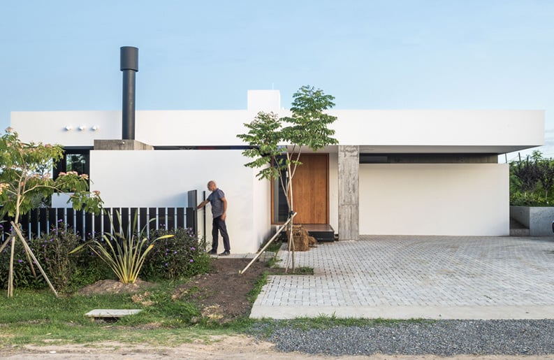 Casa Patio, Juan Moujan, Luis Barandiarán