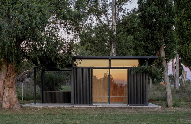 Casa San Antonio. Una vivienda que tiene una vista impresionante hacia el parque