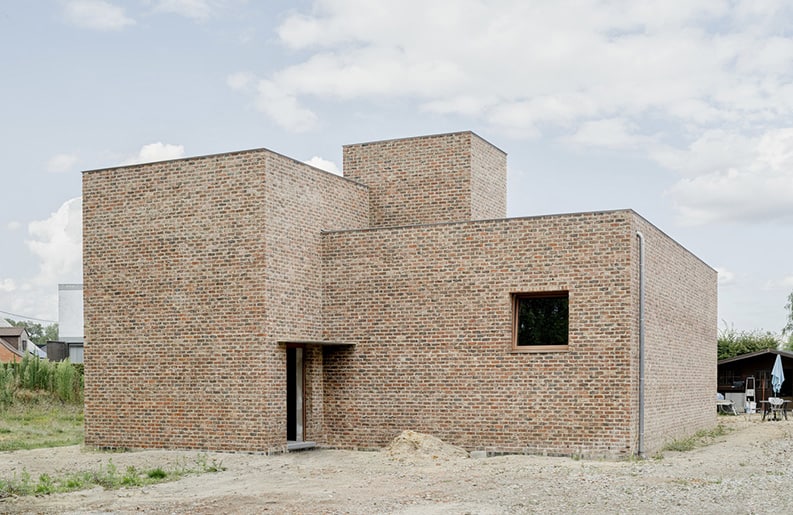 Casa con patio Vijver, BOT architektuurcollectief, Jeroen Verrecht