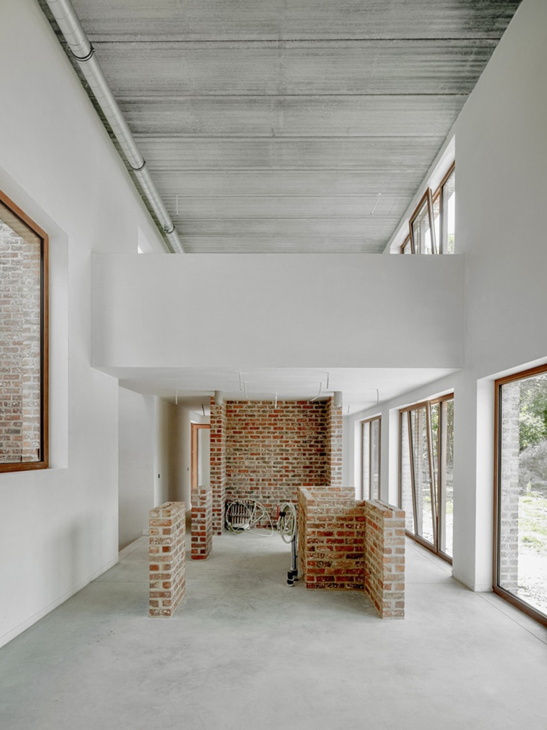 Casa con patio Vijver, BOT architektuurcollectief, Jeroen Verrecht