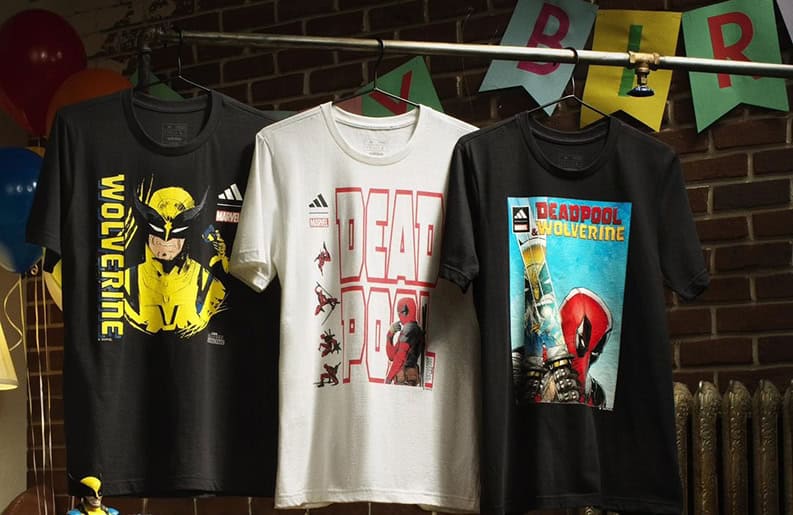 Con motivo del estreno de la película. Adidas y Marvel Studios lanzan una colección exclusiva de "Deadpool & Wolverine"