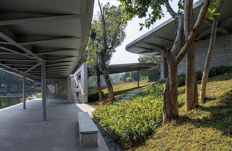 Estación WENSHANDIESHUI del Sendero Ecológico del Lago XILI