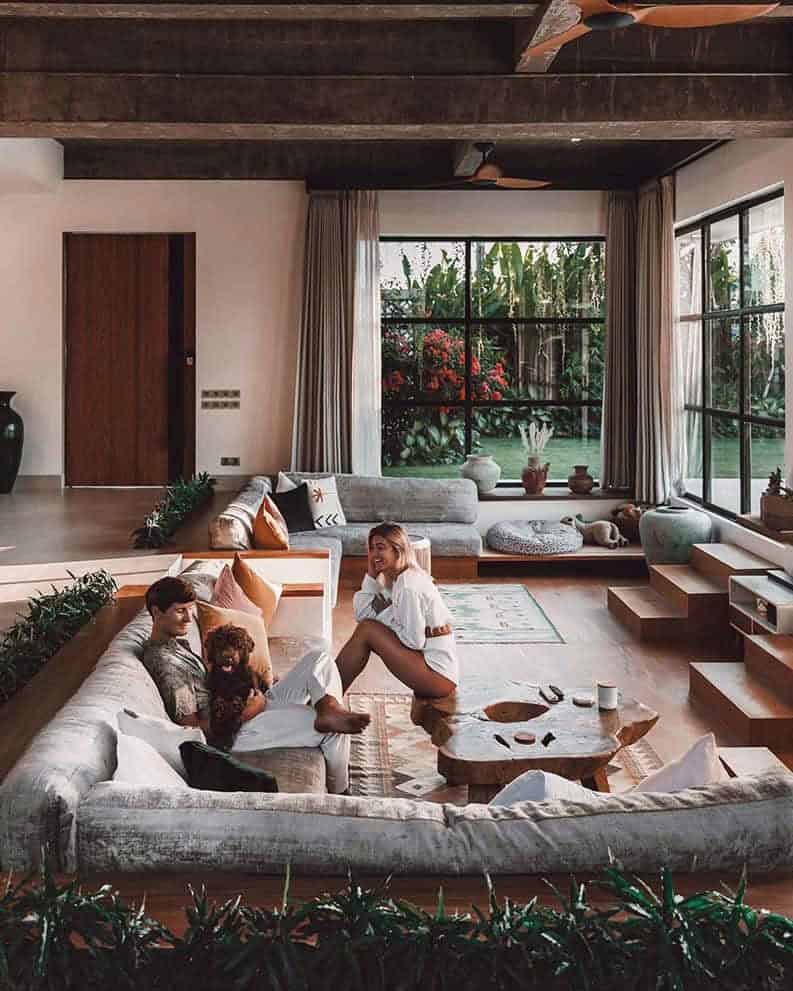 La casa de una ex pareja de influencers que se alquila en Airbnb y es furor en Instagram