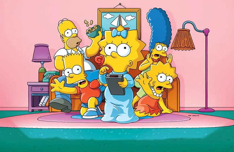 Llega la temporada 35. Regresan Los Simpson en Disney+