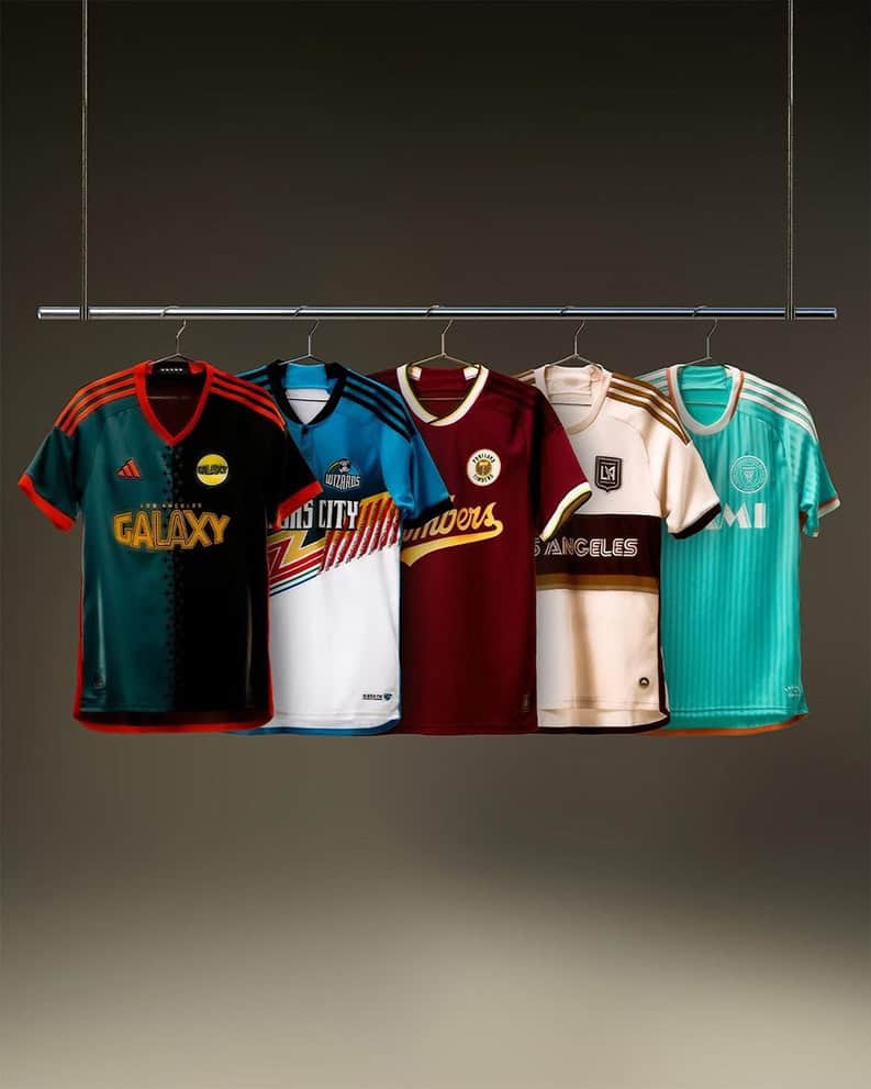 MLS Archive. Adidas y la Major League Soccer lanzan una colección con impronta retro