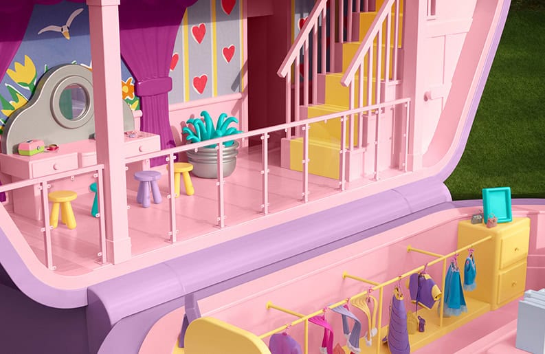 Nostalgia en grande. Airbnb presenta la casa de Polly Pocket a escala real