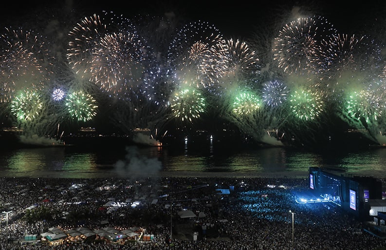 Reveillon, Río de Janeiro