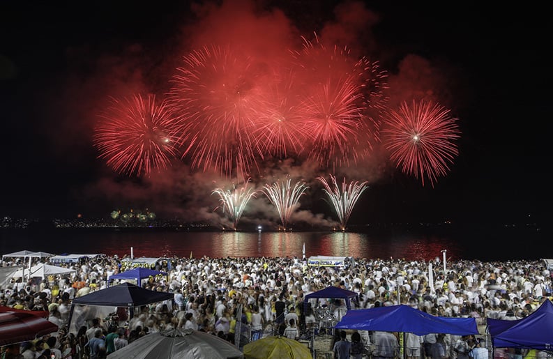 Reveillon, Río de Janeiro