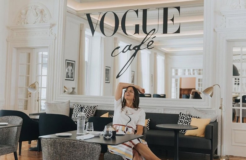 Moda y gastronomía. Así es el Vogue Café de Porto