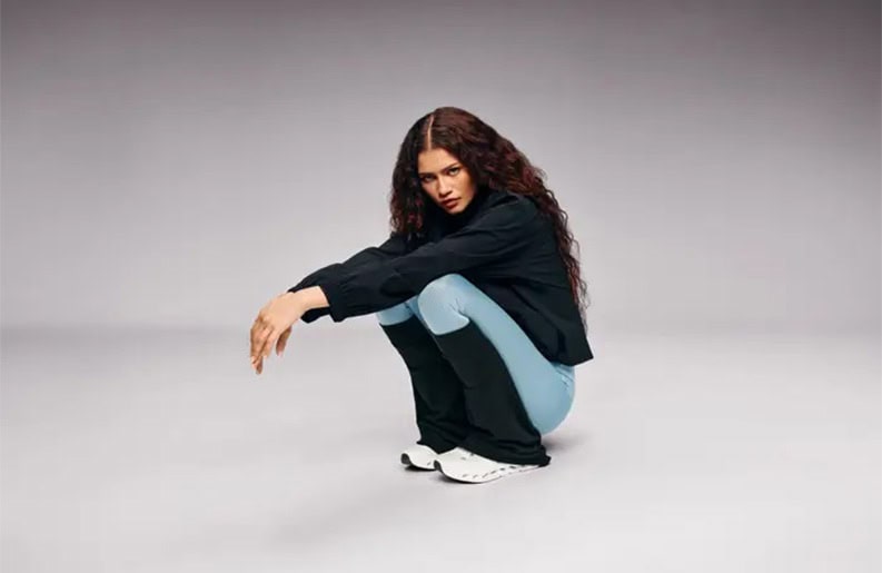 Zendaya + ON. Una colaboración que inspira el movimiento 