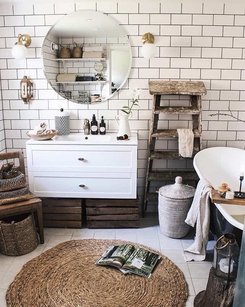 cómo decorar un baño pequeño