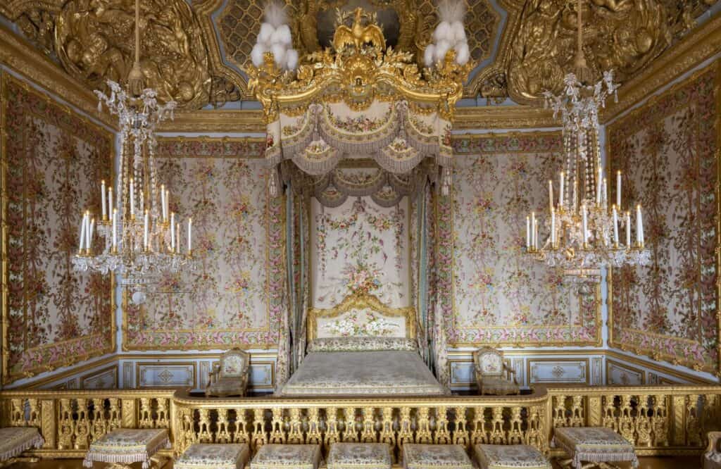 Aposentos reales. En la intimidad del Palacio de Versalles.