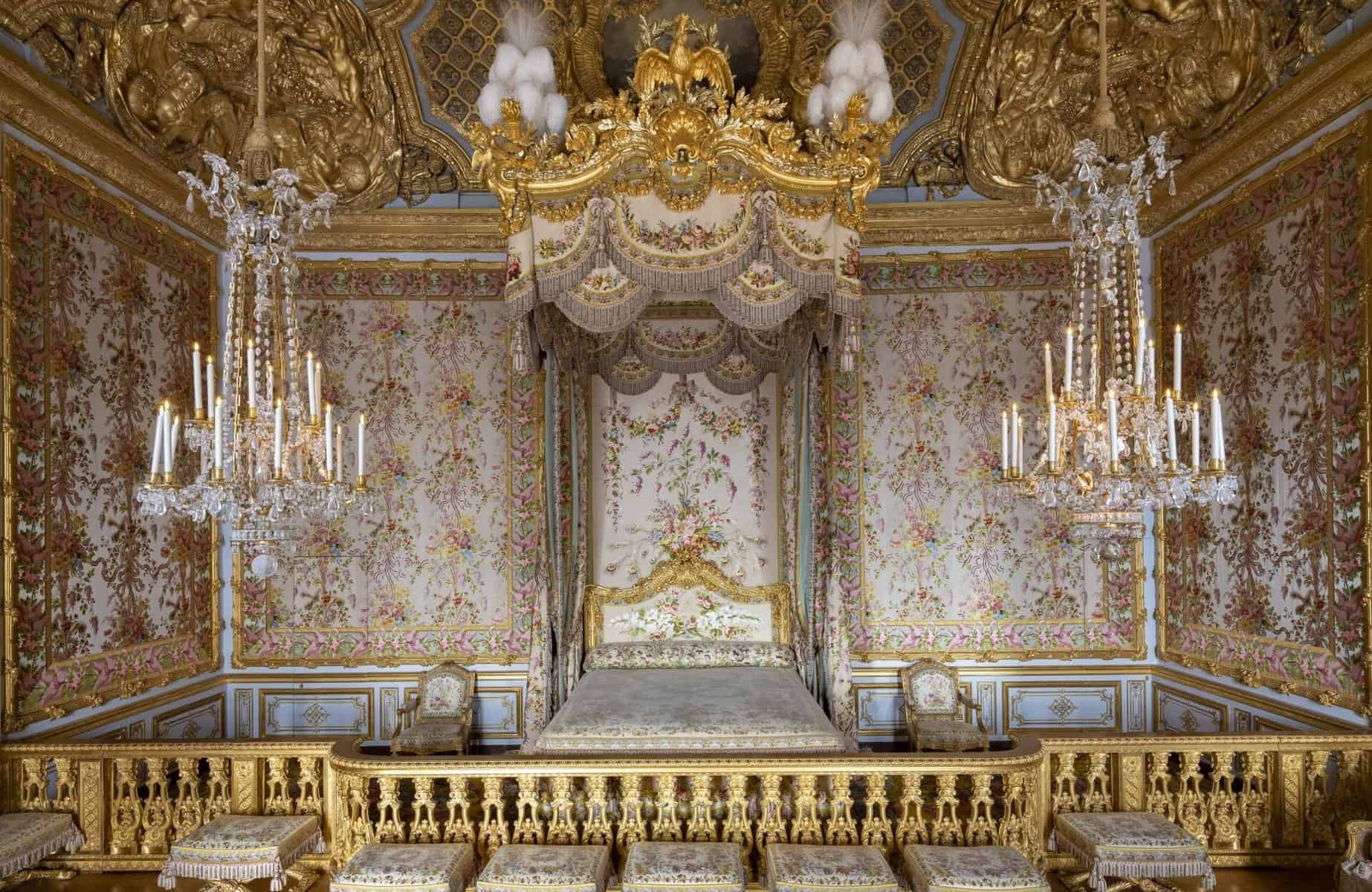 Aposentos reales. En la intimidad del Palacio de Versalles.